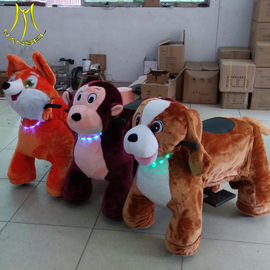 Hansel guangzhou manufacturer walking fireproof plush motorized riding animals fournisseur