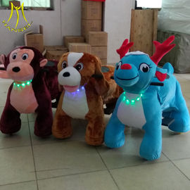 Hansel  amusement park mall plush electronic kid riding animals with non coin fournisseur