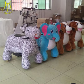 Hansel  kids amusement park rides electric riding horse machine electric plush elephant for sale fournisseur