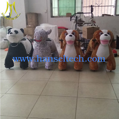 Hansel Factory price walking animal toy coin operated children rides car fournisseur