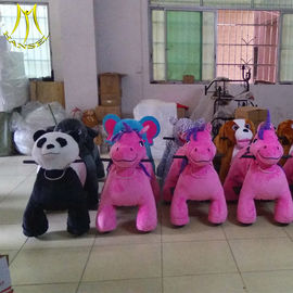 Hansel amusement park games kiddie electric ride on walking toy unicorn in mall fournisseur