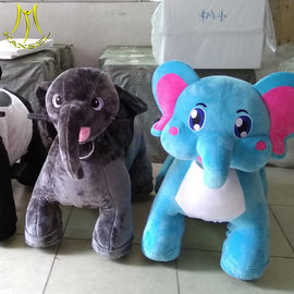 Hansel shopping mall plush animal toy riding for adult coin operated electric plush motorized fournisseur