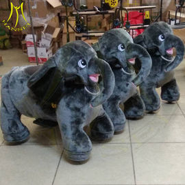 Hansel shopping mall electric walking large plush ride on animal toys fournisseur