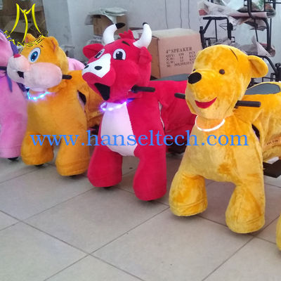 Hansel  plush animal toy ride for kids animals for amusement parks fournisseur