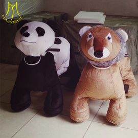 Hansel high quality indoor electric plush battery ride on unicorn with music fournisseur