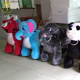 Hansel outdoor playground unicorn scooter amusement walking plush animal horse fournisseur