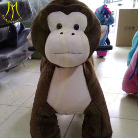 Hansel electric happy ride plush toy animal zoo ride in shopping mall fournisseur