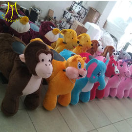 Hansel amusement park walking battery stuffed kids electric rides on animal fournisseur