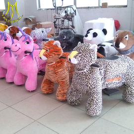 Hansel amusement park walking battery stuffed kids electric rides on animal fournisseur