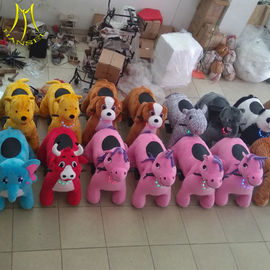 Hansel amusement park walking battery stuffed kids electric rides on animal fournisseur