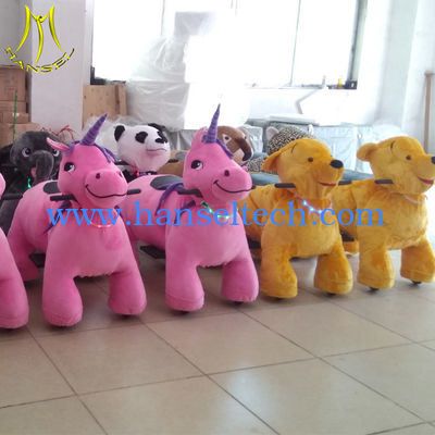 Hansel  kiddy rides walking animal playground dinosaur riding toys for child fournisseur