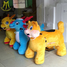 Hansel amusement park walking stuffed battery operated animal kiddie toy ride fournisseur
