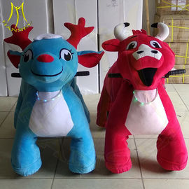 Hansel amusement park games kids indoor rides electric mountable animals fournisseur