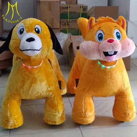 Hansel amusement park coin operated kids indoor rides electric mountable animal fournisseur