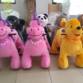 Hansel hot-selling battery powered motorized plush animal drive toy playing items for kids fournisseur