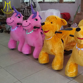 Hansel hot-selling battery powered motorized plush animal drive toy playing items for kids fournisseur