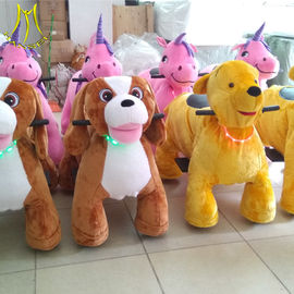 Hansel plush rideable machines stuffy animal amusement park equipment rides fournisseur