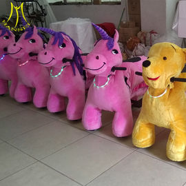 Hansel wholesale coin operated electronic kids ride on unicorn for sale fournisseur
