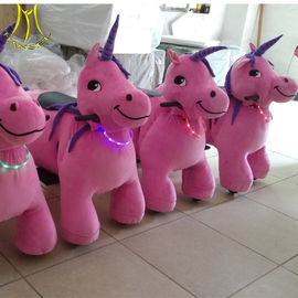 Hansel wholesale coin operated electronic kids ride on unicorn for sale fournisseur