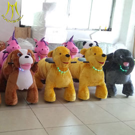 Hansel amusement park animal pet game machine plush horse toy scooter for kids fournisseur