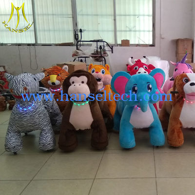 Hansel  happy battery zippy animal monkey rides battery operated animal 4 wheel electric bike fournisseur