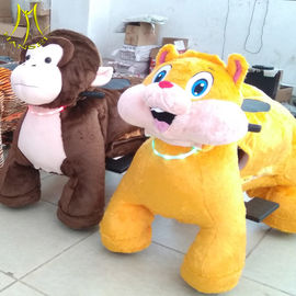 Hansel Guangzhou plush moving toy animal toy horse on 4 wheels for kids fournisseur
