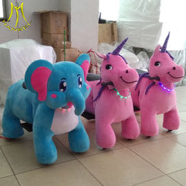 Hansel  indoor game ride plush animal walking robot ride zippy pets ride toy elephant fournisseur