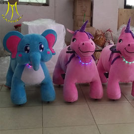 Hansel  electric stuffed animals adults can ride unicorn stuffed animal for parties fournisseur