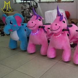 Hansel  hot-selling kids animal horse riding machine for sale plush unicorn large ride in mall fournisseur