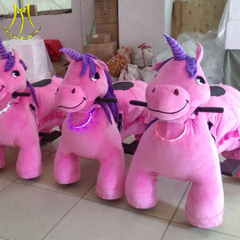 Hansel plush horse plush electrical animal toy car stuffed animals zoo riding for kids fournisseur