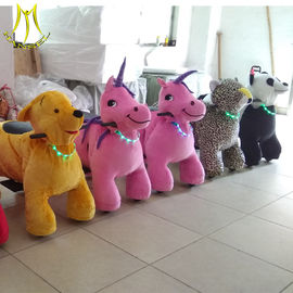 Hansel  cheap mall kids riding horse toy  adult ride on toys motorized animal scooters fournisseur