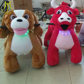 Hansel Family ride on toys battery powered plush animal electric scooter fournisseur