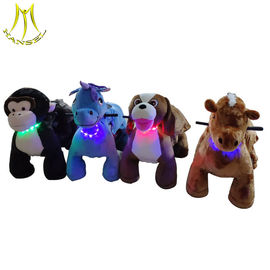 Hansel  latest safari kids animal rides motorized plush riding animals for party rent fournisseur