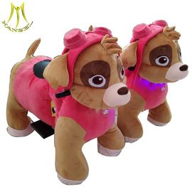 Hansel shopping mall child coin operated walking ride on animal toy paw patrol for sales fournisseur