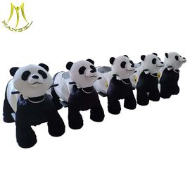Hansel amusement park stuffed battery operated electric animal ride for commercial fournisseur