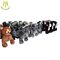 Hansel shopping mall battery operated plush toys stuffed animals on wheels fournisseur