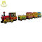 Hansel shopping mall battery operated amusement trackless electric trains fournisseur