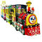 Hansel fun shopping mall amusement park ride children trackless train fiberglass body fournisseur