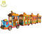 Hansel shopping mall electric amusement park trackless train rides for family fournisseur