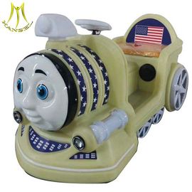 Hansel entertainment equipment 12v 4 wheel electric battery power ride on train ride fournisseur