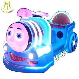 Hansel entertainment equipment 12v 4 wheel electric battery power ride on train ride fournisseur