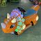 Hansel  battery operated electric dinosaur animal rides for shopping mall fournisseur
