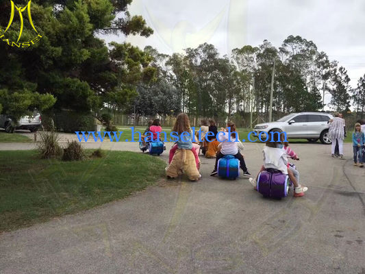 Hansel Best seller led necklace coin operated plush animal electronic rides for mall fournisseur