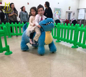 Hansel Guangzhou kids rides walking animal Type plush coin operated rides fournisseur
