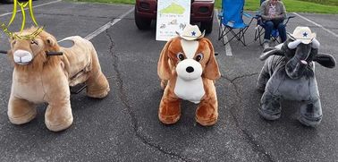 Hansel Battery Operated Rides On Animal Toys Plush Stuffed Zippy Walking Animal fournisseur