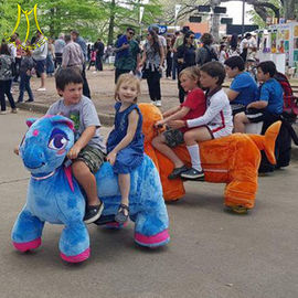 Hansel high populal coin operated game machine theme park equipment for sale ride on animal toy animal robot fournisseur